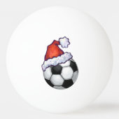 voetbal kerst pingpongbal (Voorkant)