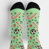 Voetbal Kerst Sinterklaas Sokken (Top)