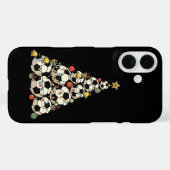 Voetbal Kerstboom Case-Mate iPhone Case (Achterkant (horizontaal))