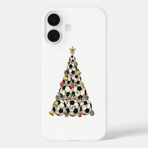 Voetbal Kerstboom iPhone 16 Hoesje