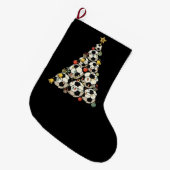 Voetbal Kerstboom Grote Kerstsok (Voorkant (Hangend))