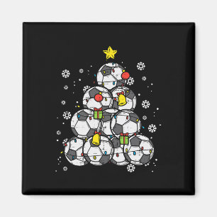 Voetbal Kerstboom Kerst Speler Jongens Meisjes Man Magneet