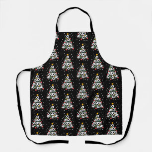 Voetbal Kerstboom Kerst Speler Sportliefhebber Schort