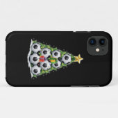 Voetbal Kerstboom Kerstman Speler Jongens Case-Mate iPhone Case (Achterkant (horizontaal))