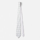 Voetbal kerstboom Necktie Stropdas (Voorkant)