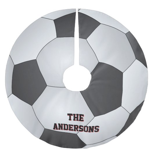 Voetbal Kerstboom Rok (Voorkant)