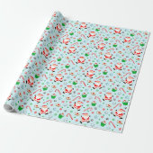 Voetbal Kerstcadeau Cadeaupapier (Uitgerold)