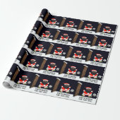 Voetbal Kerstcadeau Cadeaupapier (Uitgerold)