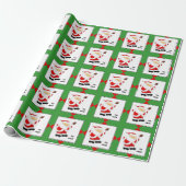 Voetbal Kerstcadeau Cadeaupapier (Uitgerold)