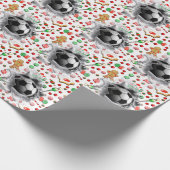 Voetbal Kerstcadeau Cadeaupapier (Hoek)