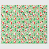 Voetbal Kerstcadeau Inpakpapier (Vlak)