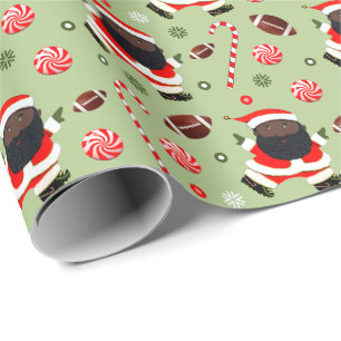 Voetbal Kerstcadeau Inpakpapier