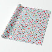 Voetbal Kerstcadeau Inpakpapier (Uitgerold)