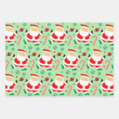 Voetbal Kerstcadeau Inpakpapier Vel (Voorkant)
