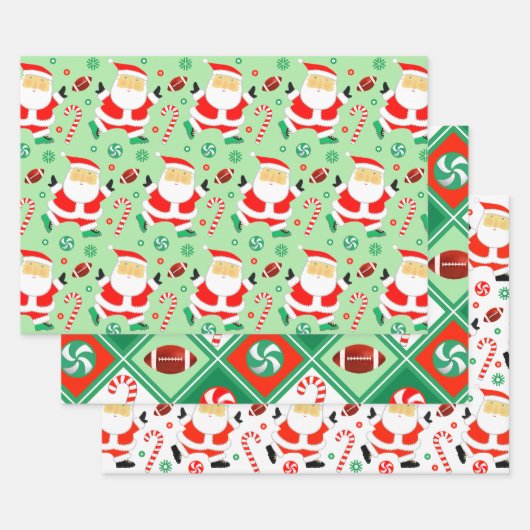 Voetbal Kerstcadeau Inpakpapier Vel (Set)