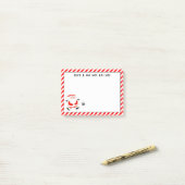 Voetbal Kerstcadeau Notities Post-it® Notes (Op bureau)