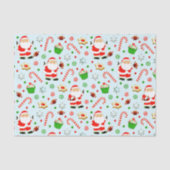 Voetbal Kerstcadeau Tissue Papier (Voorkant)