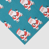 Voetbal Kerstcadeau Tissue Papier (Detail)