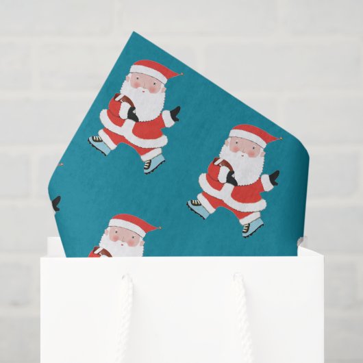 Voetbal Kerstcadeau Tissue Papier (Cadeauzakje)
