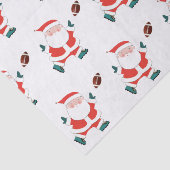 Voetbal Kerstcadeau Tissue Papier (Detail)