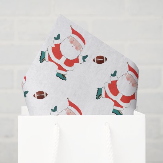 Voetbal Kerstcadeau Tissue Papier (Cadeauzakje)