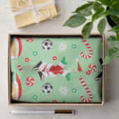 Voetbal Kerstcadeau Tissuepapier (Geschenk)