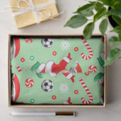Voetbal Kerstcadeau Tissuepapier (Geschenk)