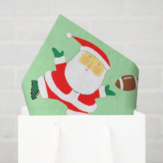 Voetbal Kerstcadeau Tissuepapier (Cadeauzakje)