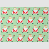 Voetbal Kerstcadeau Tissuepapier (Voorkant)