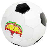 Voetbal kerstgraten (Drie kwart)