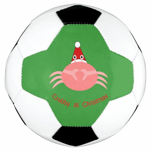 Voetbal kerstkrab (Voorkant)