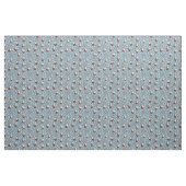 Voetbal Kerstman op Blauwe Steen Stof (Yard (91,4 cm))
