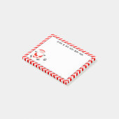 Voetbal Kerstmis cadeaubonnen Post-it® Notes (Schuin)