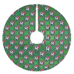 Voetbal kerstmis kerstboom rok