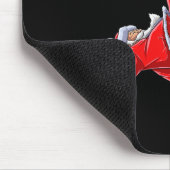 Voetbal Kerstmis Santa Fiets Kick Xmas Boys Mannen Muismat (Hoek)