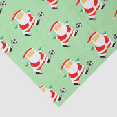 Voetbal Kerstmis Tissuepapier (Detail)