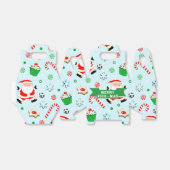 Voetbal Kerstvakantie Bedankdoosjes (Uitgevouwen)