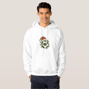 Voetbal Kerstverlichting Sinterklaas Hoed Grappig  Hoodie