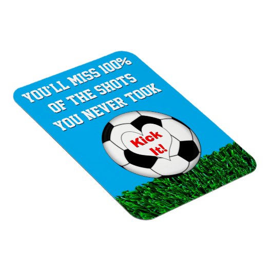 Voetbal - Kick It! Magneet (Rechterzijde)
