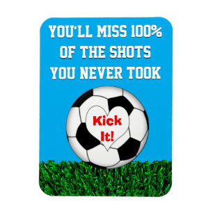Voetbal - Kick It! Magneet