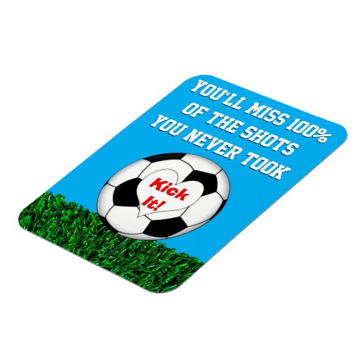 Voetbal - Kick It! Magneet (Linkerzijde)