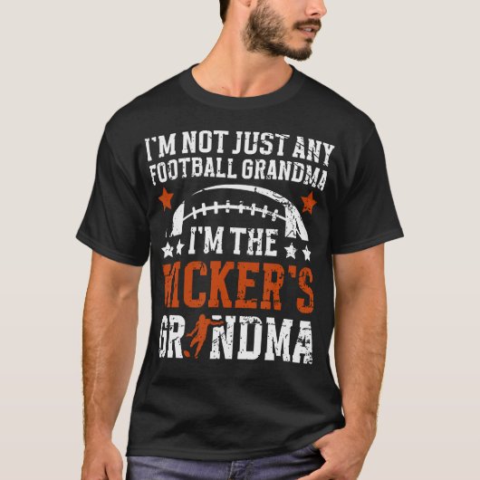 Voetbal Kicker Oma Van Een Voetbal Kicker Groot T-shirt (Voorkant)