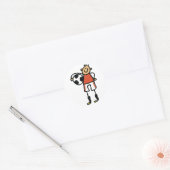 Voetbal Kind Stickers (Envelop)