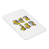 Voetbal Kinder Football Bouwwagens Magneet (Rechterzijde)