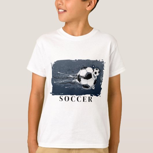 Voetbal Kinder Hanes T-shirt (Voorkant)