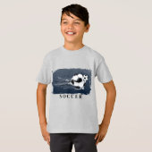 Voetbal Kinder Hanes T-shirt (Voorkant volledig)