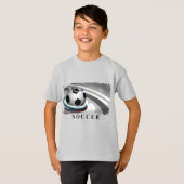 Voetbal Kinder Hanes T-shirt (Voorkant volledig)