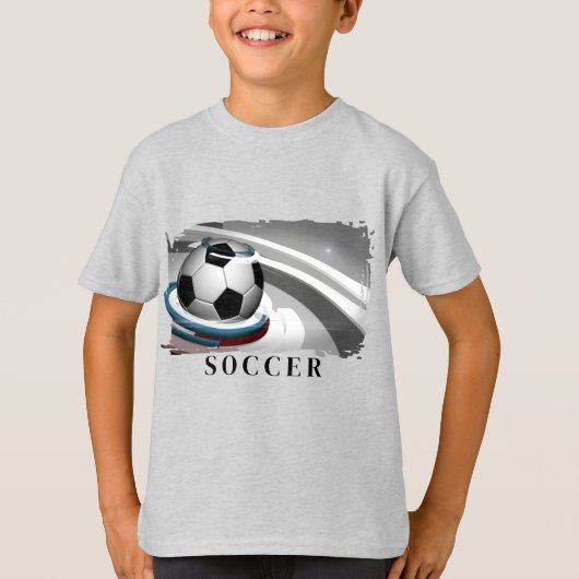 Voetbal Kinder Hanes T-shirt (Voorkant)