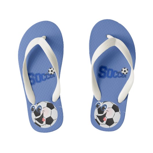 Voetbal - Kinderen Slippers Kinder Teenslippers (Voetbed)