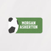 Voetbal kleding labels (Design 2)